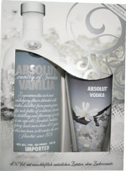 Absolut Gift Pack Vanilia