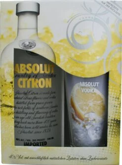 Absolut Vodka Gift Pack Citron