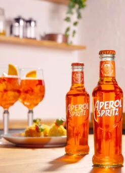 Aperol Spritz Dreierpack 0,6 Liter -Alkohol Förderung Aperol Spritz RDT Mood2