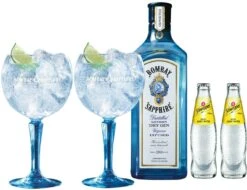 Bombay Gin Tonic Set Mit Gläsern