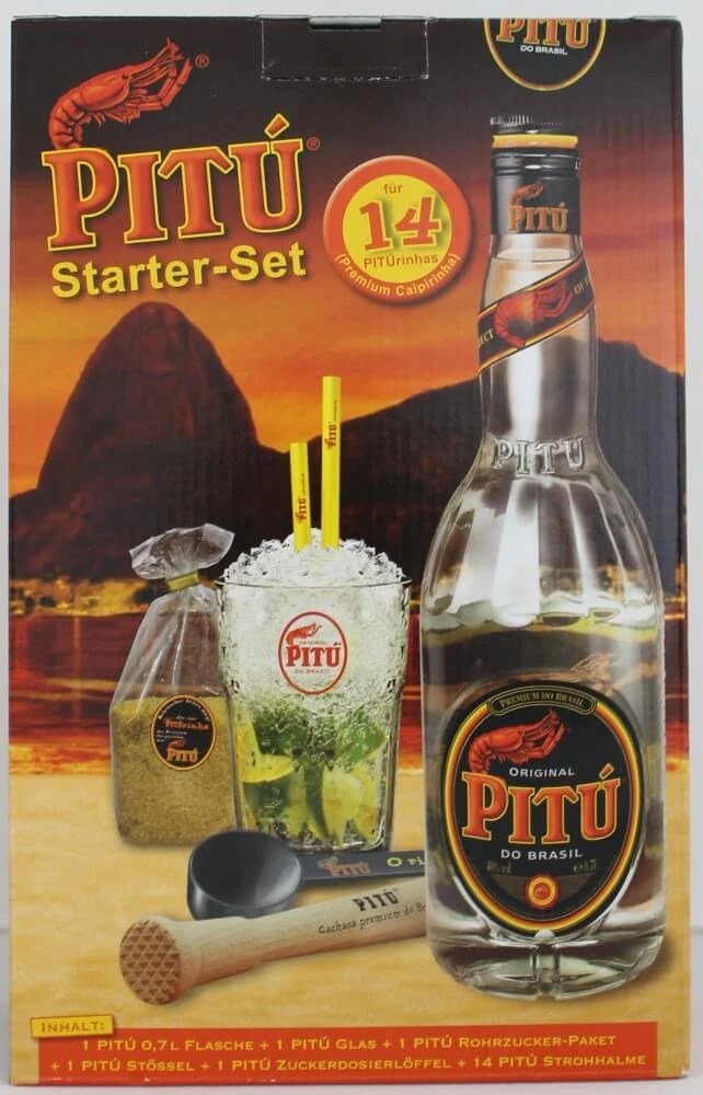 Cachaca Pitu Starter-Set 1 Cachaca Pitu Starter-Set