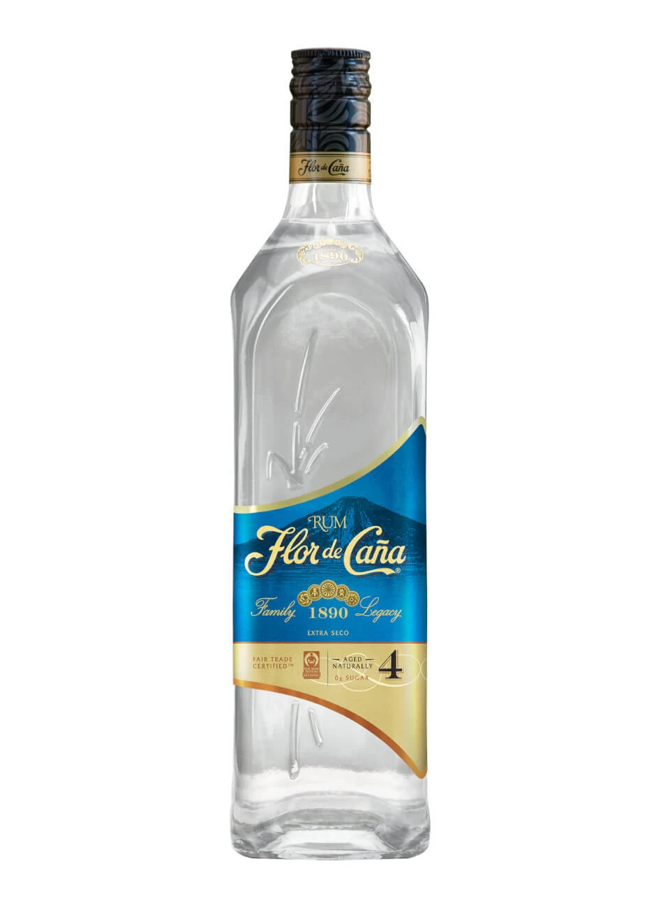 Flor De Cana 4 Jahre Extra Seco Rum 0,7 Liter