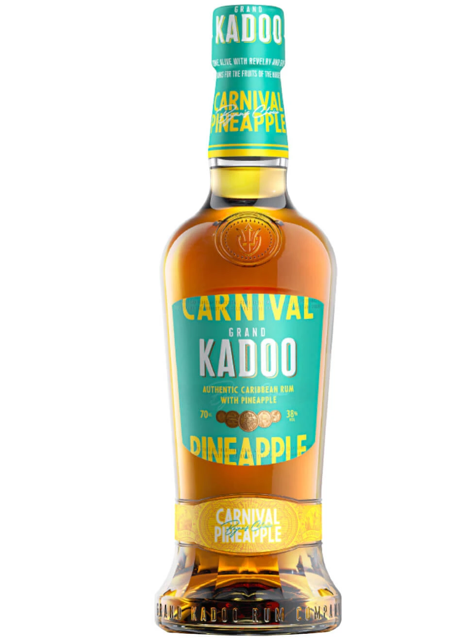 Grand Kadoo Pineapple Carnival Rum 0,7 Liter 1 Grand Kadoo Pineapple Carnival Rum 0,7 Liter