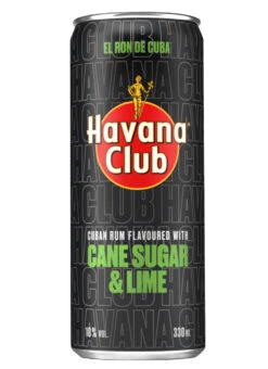 Havana Club Cane Sugar & Lime 0,33 Liter Dose