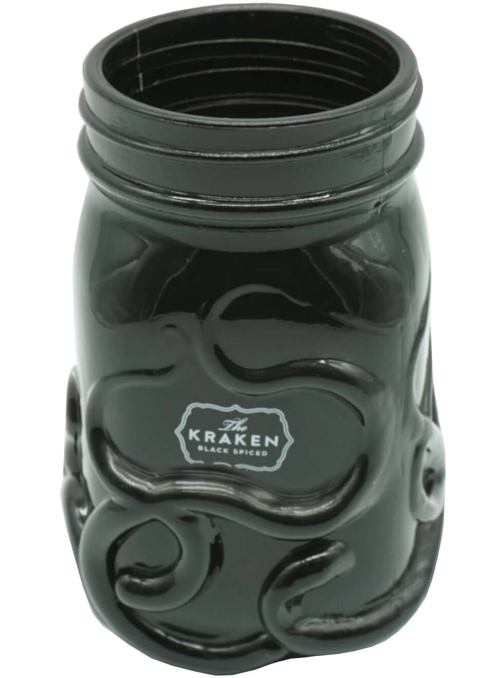 Kraken Spiced Black & White Keramik Bottle 0,7 Liter Mit Glas 2 Kraken Spiced Black & White Keramik Bottle 0,7 Liter Mit Glas – Bild 2