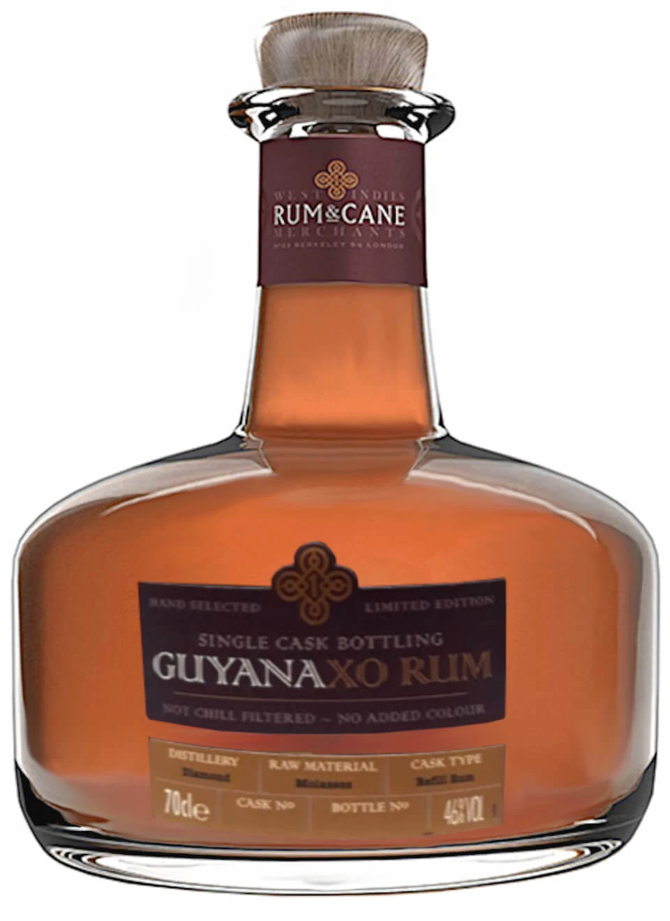 West Indies Rum & Cane Merchants Guyana XO 0,7 L 1 West Indies Rum & Cane Merchants Guyana XO 0,7 L