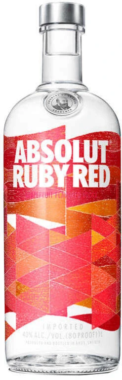 Absolut Ruby Red 1l