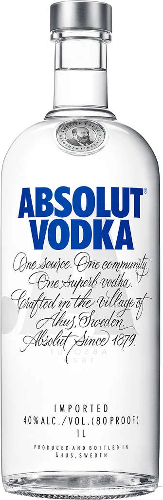 Absolut Vodka 1 Liter 1 Absolut Vodka 1 Liter