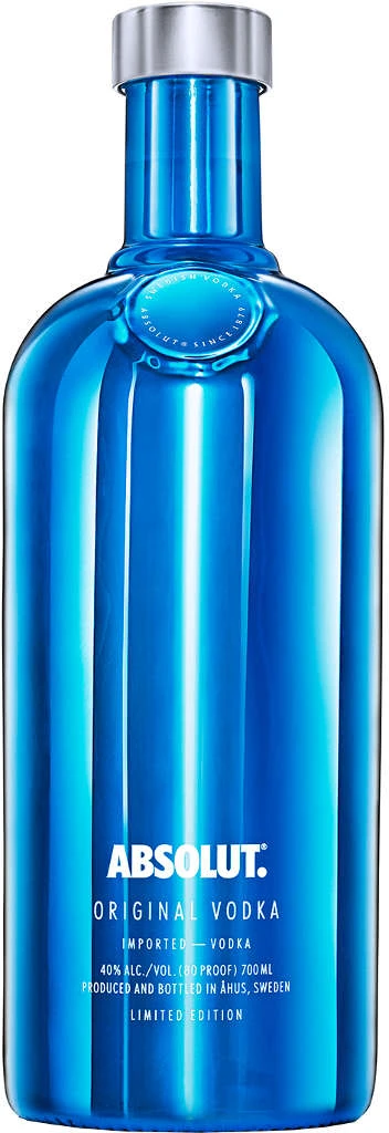 Absolut Vodka Electrik Blau 0,7l 1 Absolut Vodka Electrik Blau 0,7l