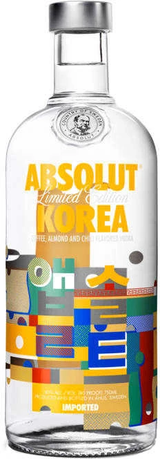 Absolut Vodka Korea 0,7 Liter