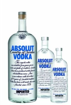 Absolut Vodka Mega-Set 5,75 Liter