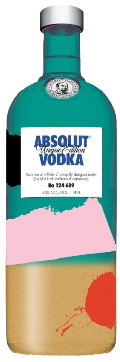 Absolut Vodka Unique 1 Liter -Alkohol Förderung absolut vodka unique 0 7l 3791 4094