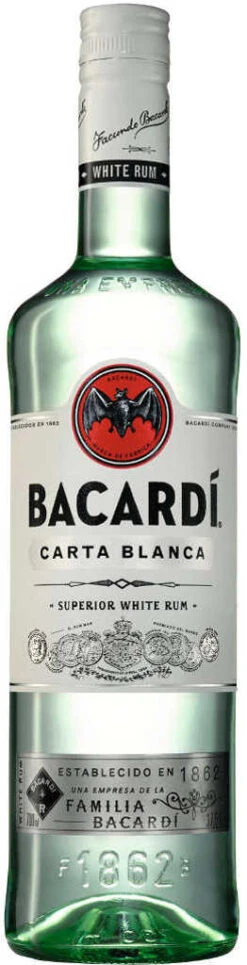 Bacardi Carta Blanca 0,7 Liter