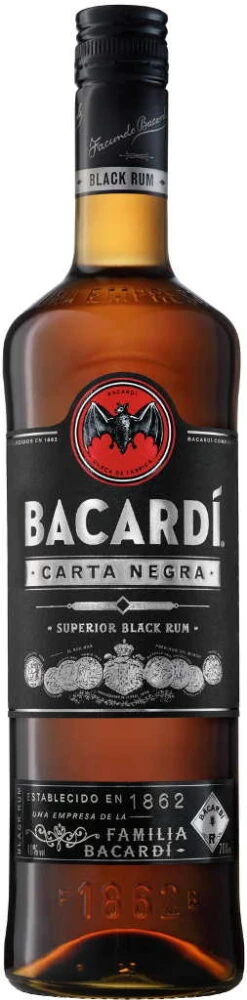 Bacardi Carta Negra 0,7 Liter