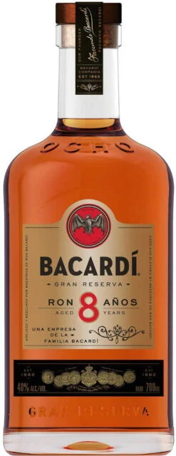Bacardi Rum 8 Jahre Ocho 0,7 Liter