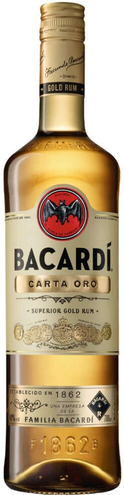 Bacardi Rum Carta Oro 0,7 Liter
