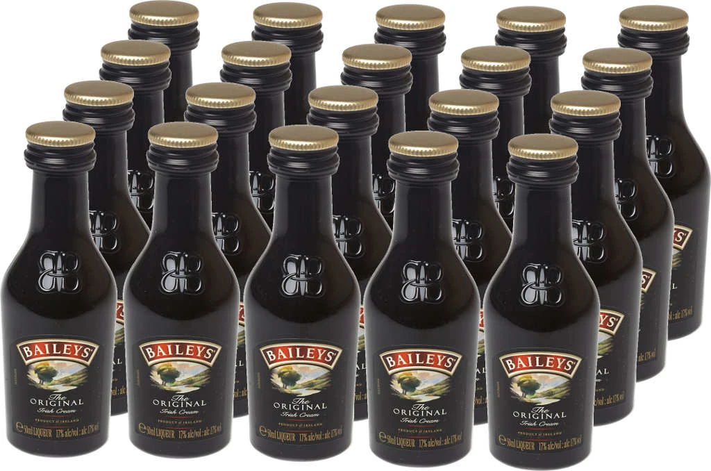 Baileys Irish Cream Mini's (20 Stück á 0,05 Liter) 1 Baileys Irish Cream Mini's (20 Stück á 0,05 Liter)