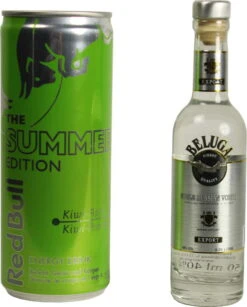 Beluga Vodka Noble Mini & Red Bull Summer Set 0,3 Liter