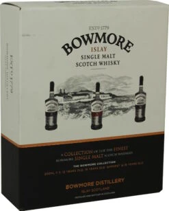 Bowmore Whisky Classic Collection 3x0,2 Liter