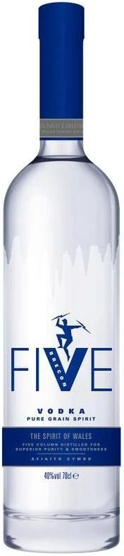 Brecon Vodka Five 0,7 Liter