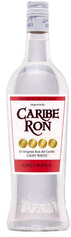 Caribe Ron Carta Blanca Rum 1 Liter