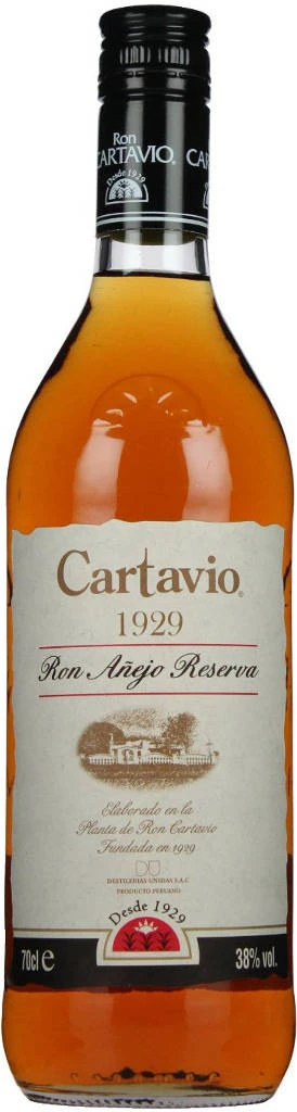 Cartavio 1929 Anejo Reserva 0,7l 1 Cartavio 1929 Anejo Reserva 0,7l