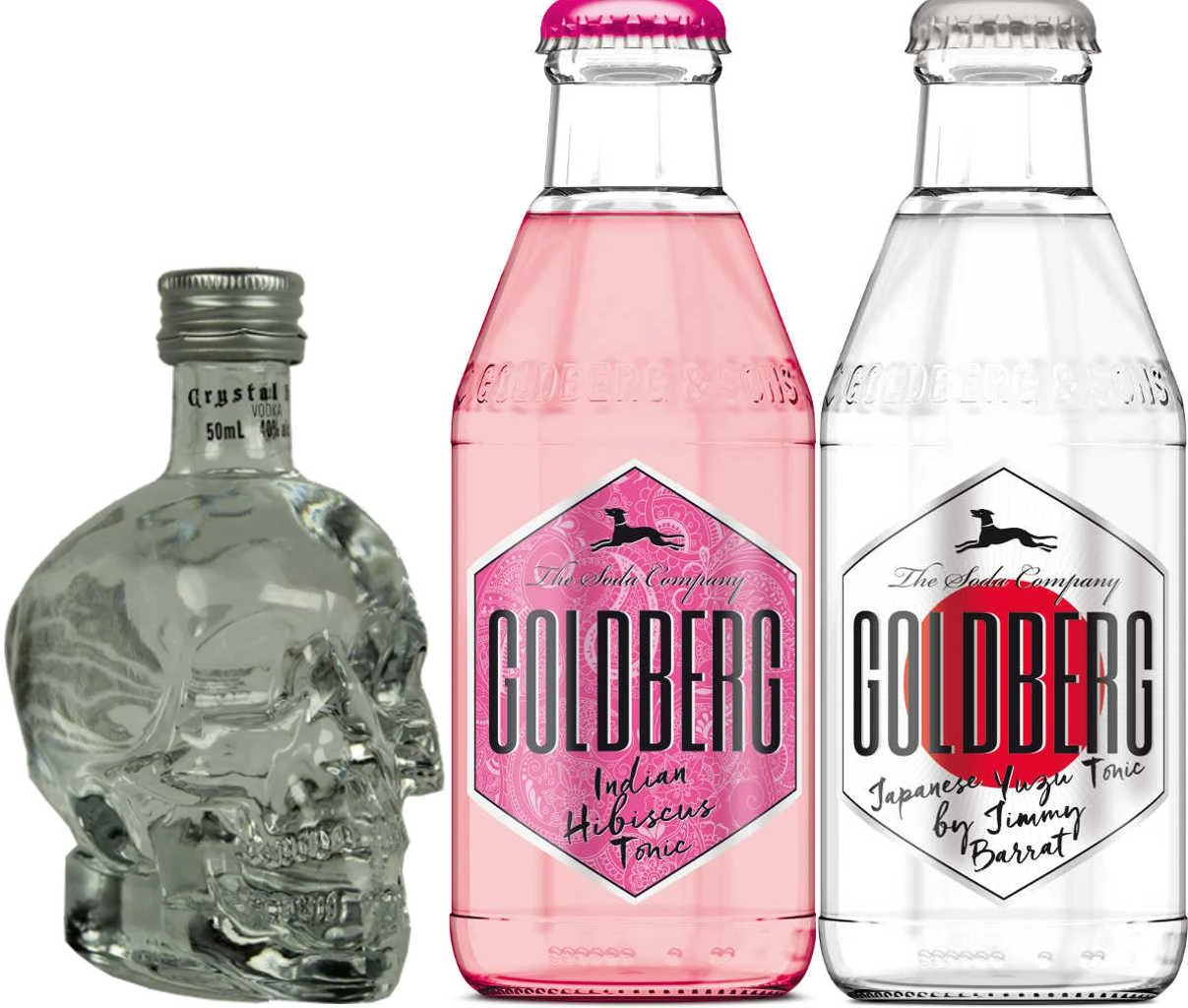 Crystal Head Vodka Tonic Mini Set 0,45 Liter 1 Crystal Head Vodka Tonic Mini Set 0,45 Liter