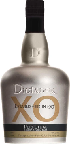 Dictador XO Perpetual Solera Rum 0,7 Liter -Alkohol Förderung dictador solera rum xo perpetual 0 7l 2133 4328