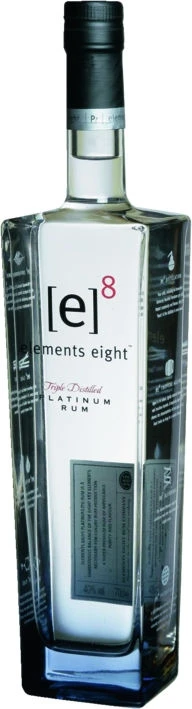 Elements 8 Eight Platinum Rum 0,7 Liter