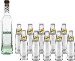 Die Floralen - Bloom Gin Schweppes Dry Tonic Set 2,7 Liter