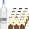 Belvedere Vodka 0,7 Liter Mit 12 Goldberg Intense Ginger 0,2 Liter
