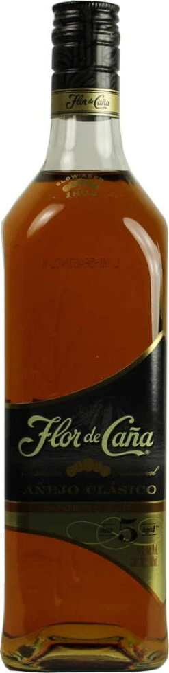 Flor De Cana Rum Anejo Clasico 5 Jahre 0,7 L
