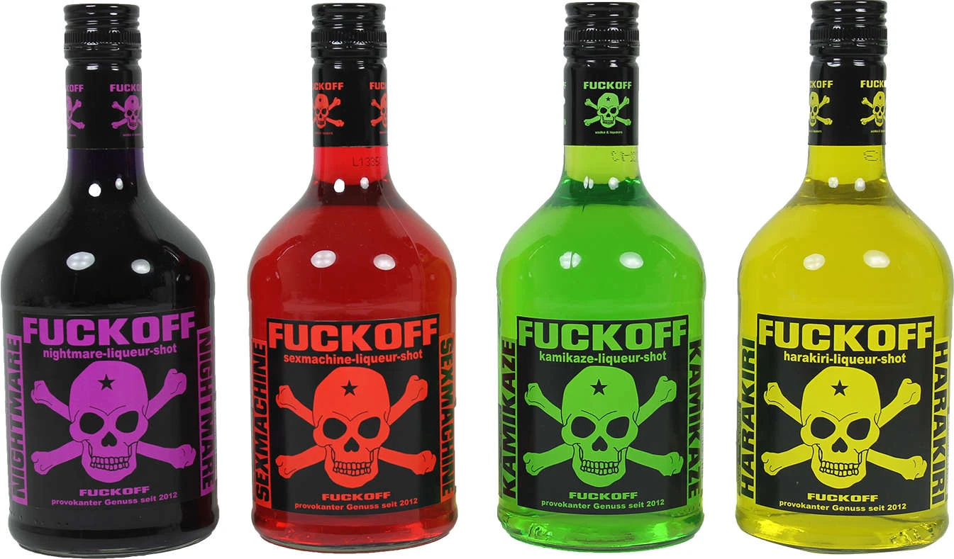 Fuckoff Flavour Set 2,8 Liter 1 Fuckoff Flavour Set 2,8 Liter
