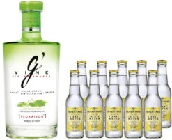 G'Vine Floraison Gin Tonic Set Mit Fever Tree