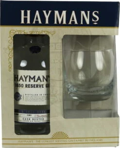 Haymans 1850 Reserve Gin 0,7 Liter In Geschenkpackung Mit Glas
