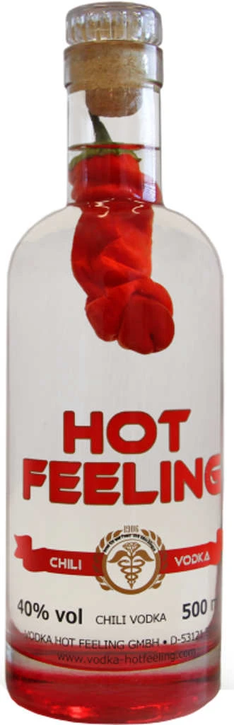 Hot Feeling Vodka 0,5l 1 Hot Feeling Vodka 0,5l
