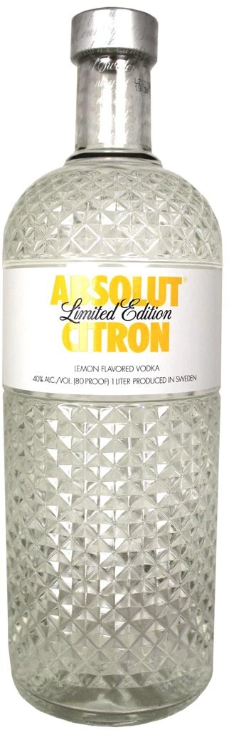 Absolut Vodka Citron Glimmer 0,7l 1 Absolut Vodka Citron Glimmer 0,7l