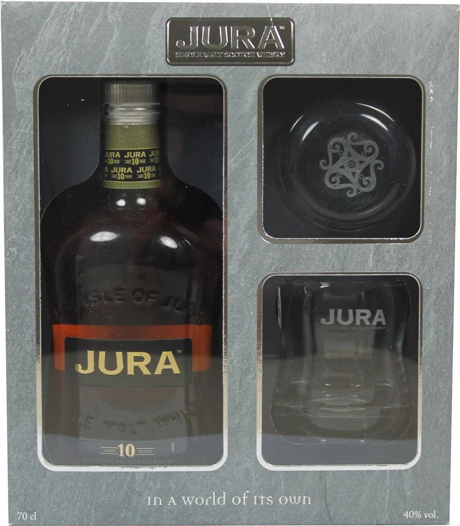 Isle Of Jura Whisky 10 Jahre 0,7l Mit Tumbler 2 Isle Of Jura Whisky 10 Jahre 0,7l Mit Tumbler – Bild 2