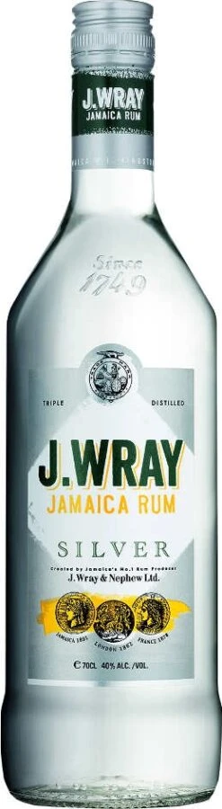 J.Wray White Classic Rum 0,7 Liter