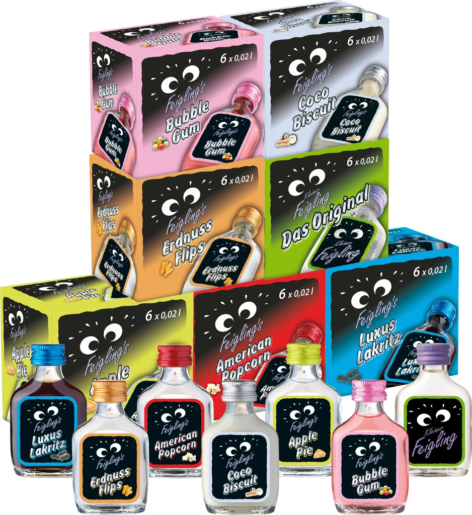 Kleiner Feigling Mega Pack 7x 6 X 0,02 Liter 1 Kleiner Feigling Mega Pack 7x 6 X 0,02 Liter