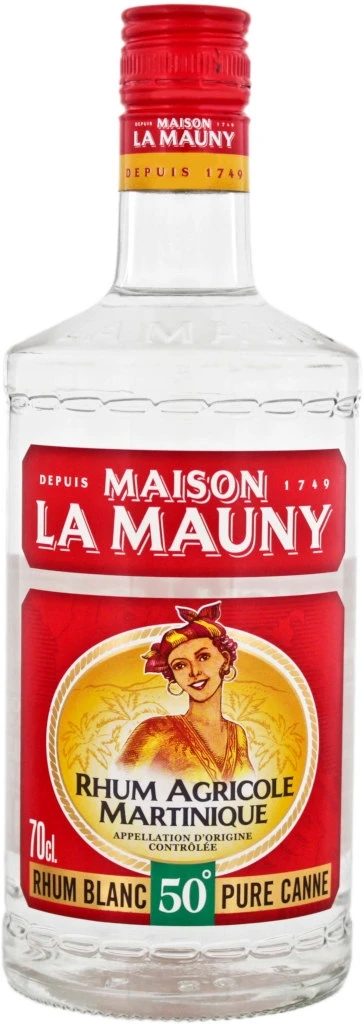 La Mauny Blanc Rum 0,7l 1 La Mauny Blanc Rum 0,7l