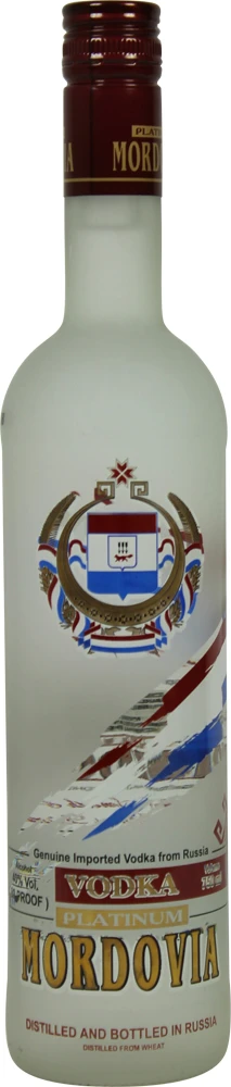 Mordovia Vodka Platinum 0,7 Liter