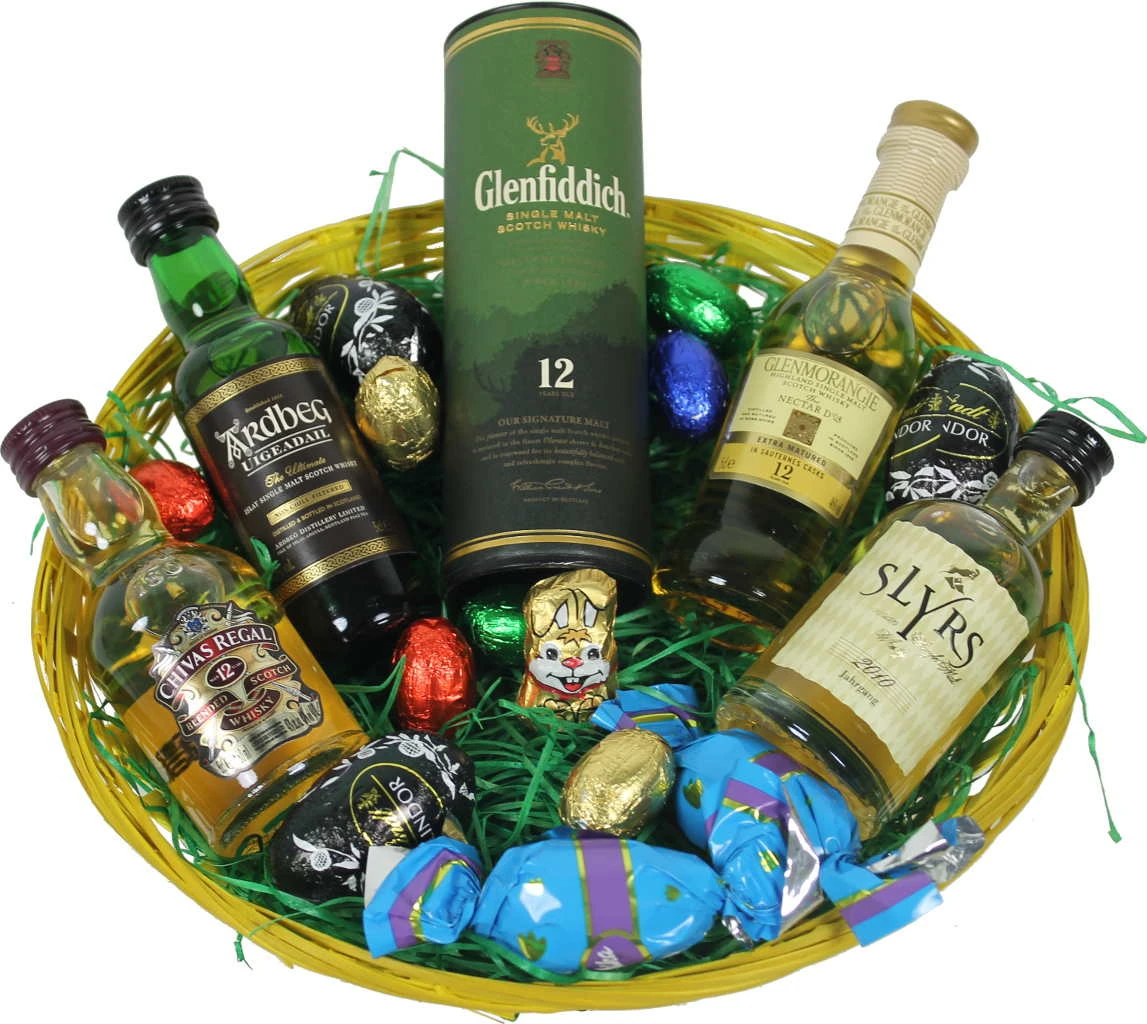 Osterkorb - Whiskyfreunde 1 Osterkorb - Whiskyfreunde