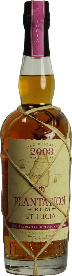 Plantation St. Lucia Old Reserve Rum 0,7 Liter - 10 Jahre