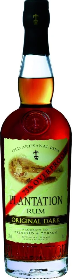 Plantation Trinidad & Tobago Original Dark Overproof Rum 0,7 Liter