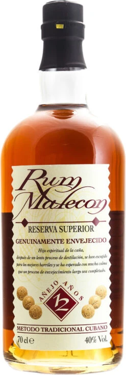 Ron Malecon Rum 12 Jahre 0.7 L