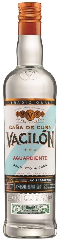 Ron Vacilon Rum Cana De Cuba Aguardiente 1 Liter
