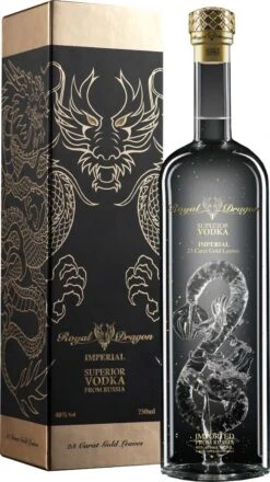 Royal Dragon Vodka Imperial 0,7 Liter In Geschenkpackung