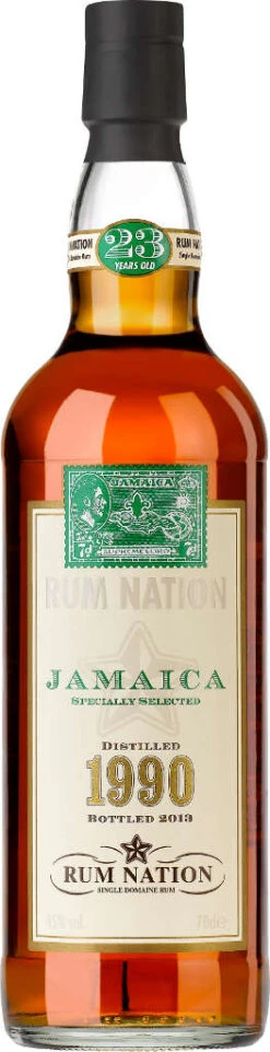 Rum Nation Jamaica 23 Jahre 1990-2013 0,7 Liter