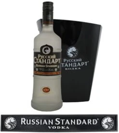 Russian Standard 0,7 Liter Mit Kühler Und Barmatte